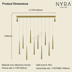 Liora Chandelier Designed For Large Modern Interiors