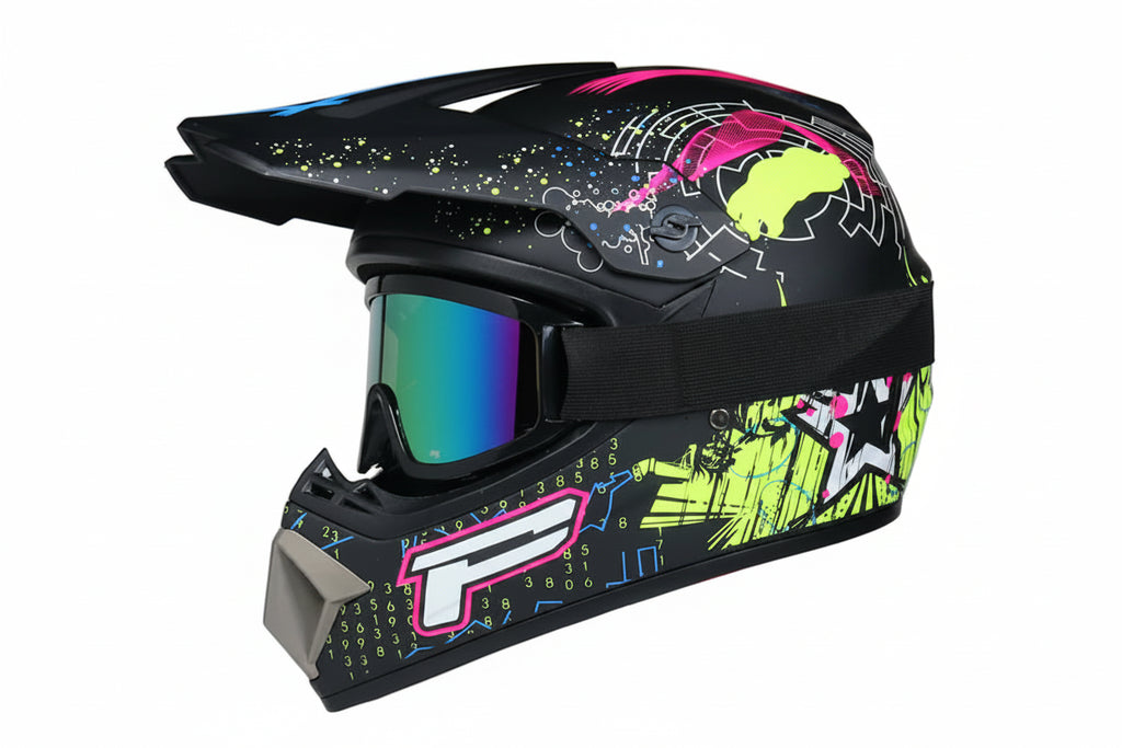 Lightweight Off-Road Helmet for Dirt Bike Adventures