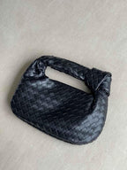 Borsa in Pelle Vegana Durevole per Professionisti con Texture Intrecciata