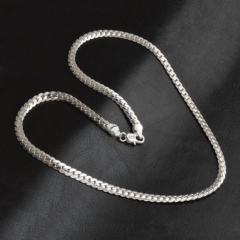 Kalung Kebahagiaan Dalam Perak Sterling Untuk Wanita, Keanggunan Abadi