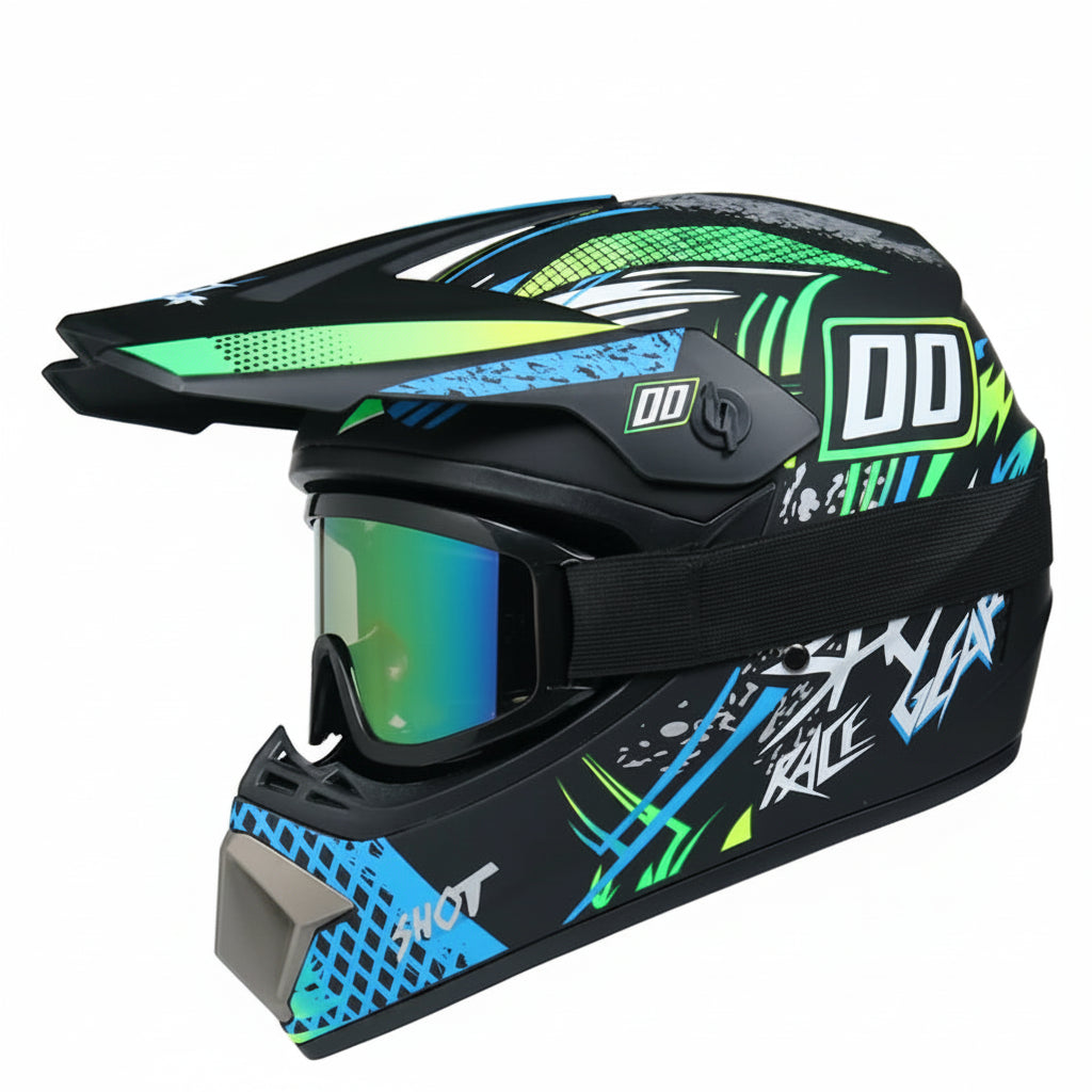 Lightweight Off-Road Helmet for Dirt Bike Adventures