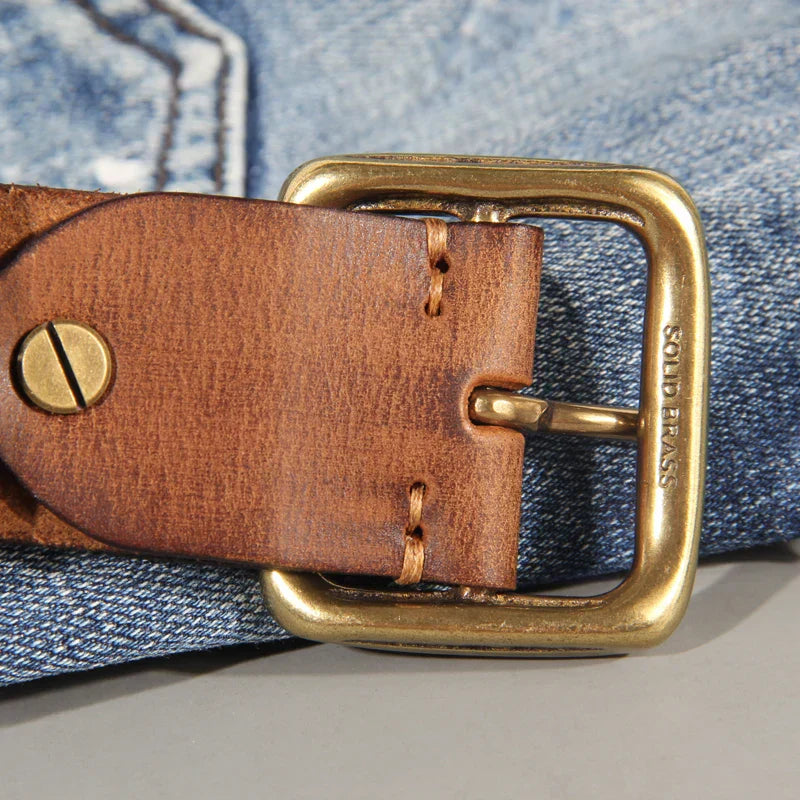 Ceinture en cuir premium Sierra pour un usage quotidien et un style de tous les jours