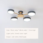 Luminax Nordic Modern LED Ceiling Chandelier Fixture For Living Rooms And Bedrooms