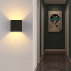 Candeeiro de Parede LED Asterra Nordic com Brilho Minimalista Moderno