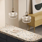 Liora Pendant Lighting From Glass Stone Collection For Indoor Spaces
