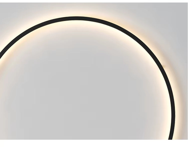 NovaHalo LumaNova Modern Minimalist İç Mekanlar İçin Dairesel Duvar Lambası