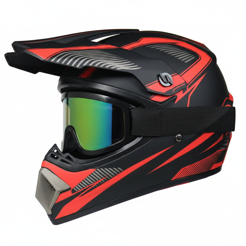 Lightweight Off-Road Helmet for Dirt Bike Adventures