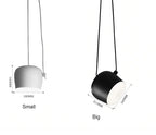 LumaDrum Pendellampa med kabel och strömmatad glödlampa