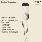 Liora Chandelier Designed For Large Modern Interiors