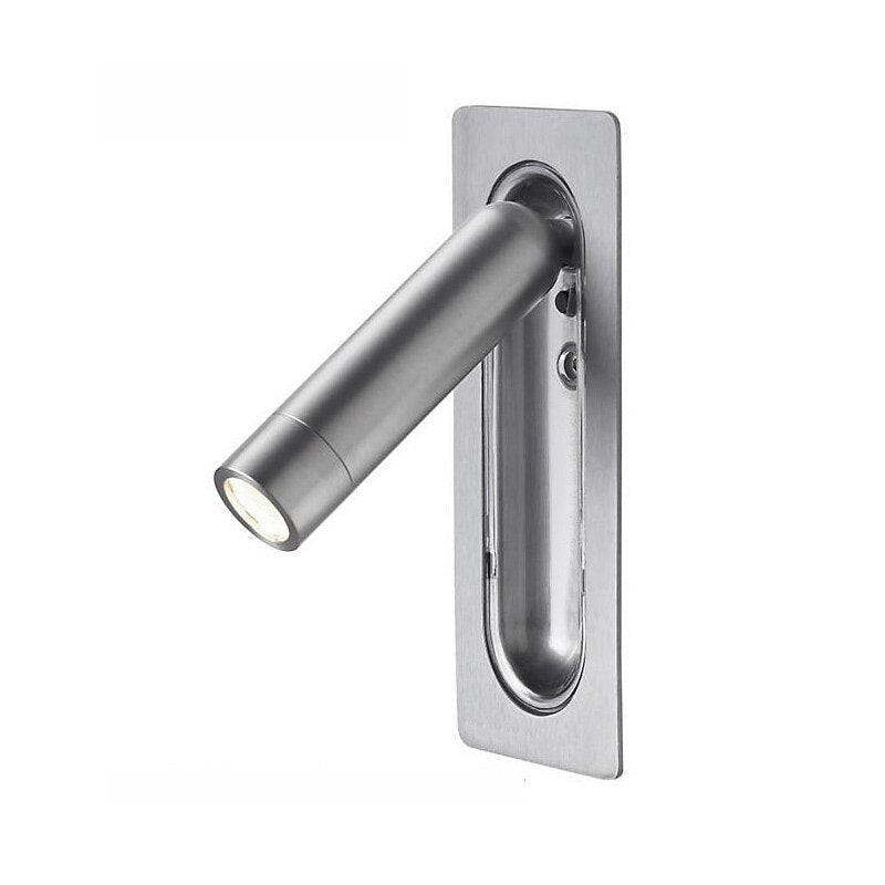 Wall Mounted Bedside Lamp With Directed Reading Light