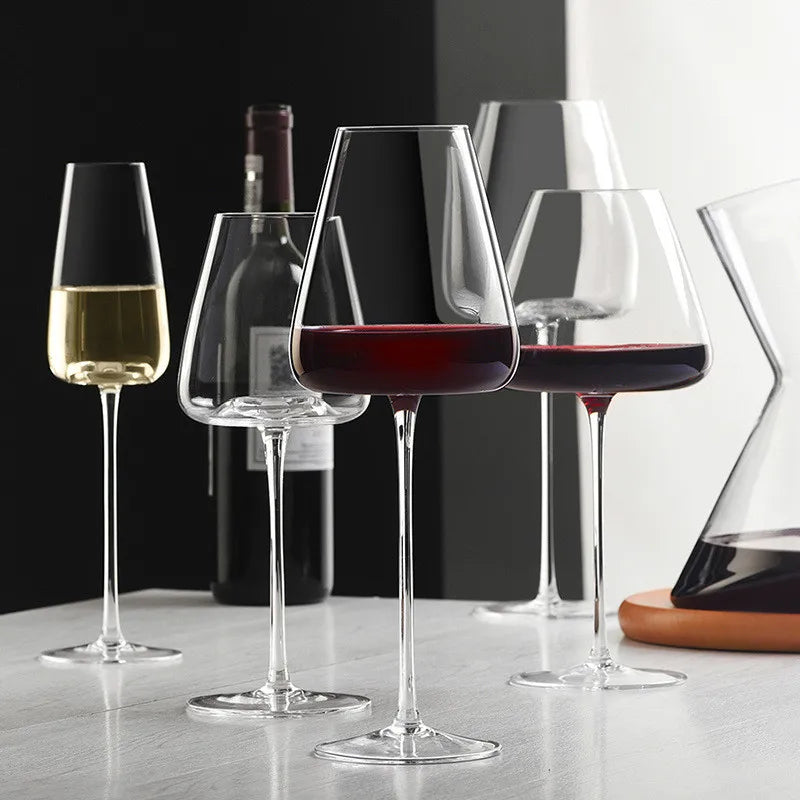 Elara Crystal Champagne Glassware Set For Wine Lovers And Special Occasions