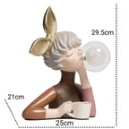 Estatua LumaSprite Luz Nocturna para Niños con Tema de Linterna de Burbujas