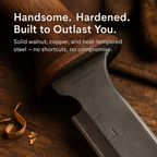 TerraWeave Gardening Knife With Rust-Resistant Blade And Sheath