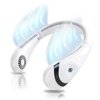 Rechargeable Neck Fan With No Blades USB Powered Hands-Free Cooling For Travel