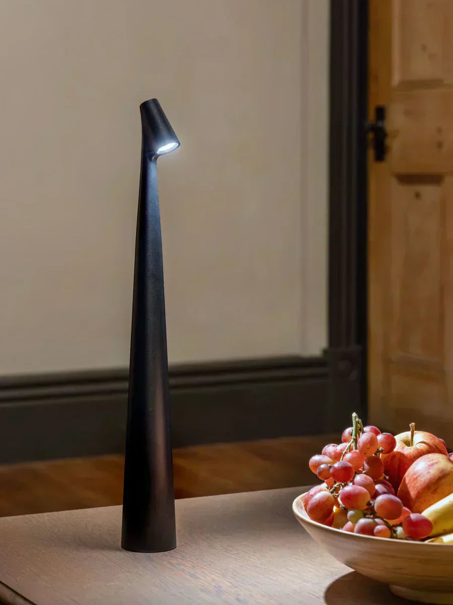 LumaNord Kablosuz LED Masa Lambası, Okuma ve Yemek İçin Yumuşak Ambiyanslı