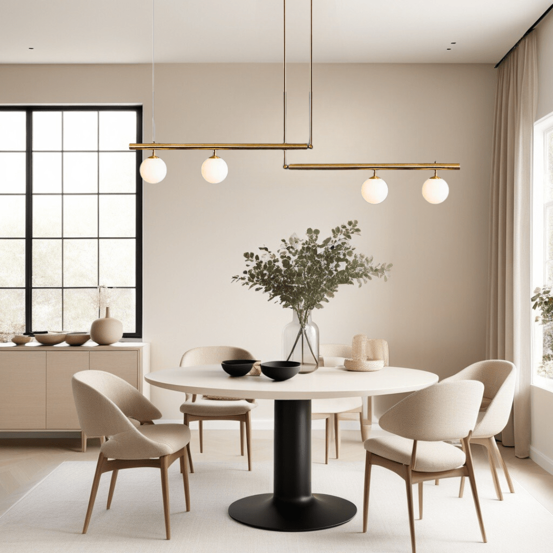 Candeeiro de Teto Harwell em Estilo Minimalista para Casas e Escritórios Modernos