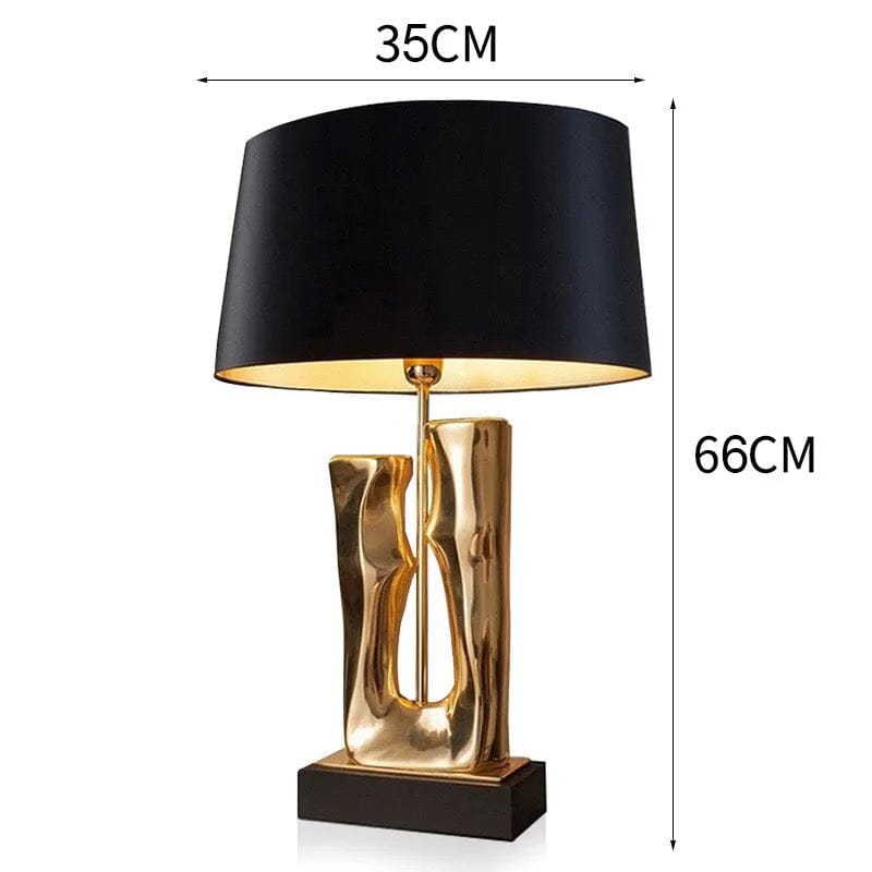 מנורת שולחן Luminara בסגנון נורדי מודרני לחדרי מגורים