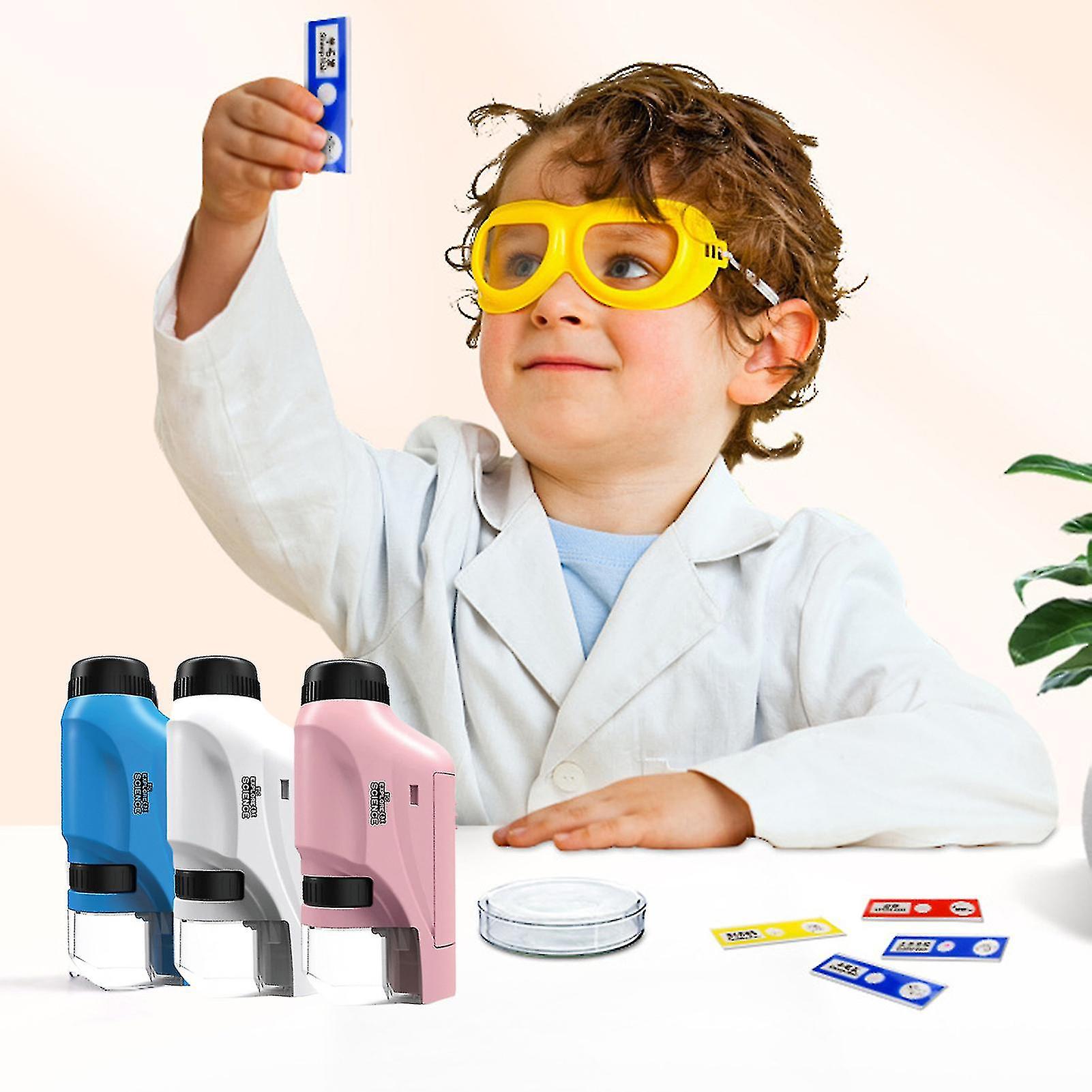 Ensemble Mini Microscope pour Enfants pour Explorer les Mondes Minuscules
