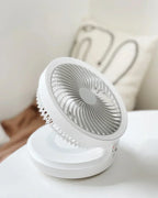 Ventilador Personal USB WallBreeze para Enfriamiento en Casa y Oficina, Silencioso