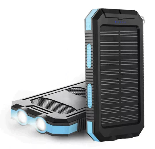 LyraCharge 30000mAh solcelle powerbank IP67 vandtæt