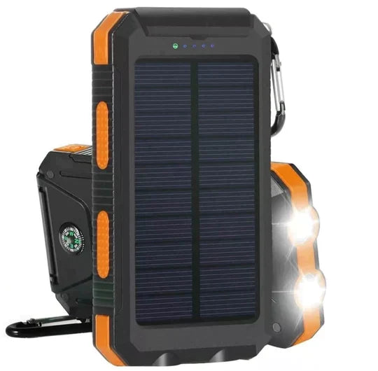 Batterie Externe Solaire 500000mAh Étanche IP67 Pour Activités Extérieures