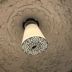 Solara Ember Dimmable LED Pendant Light In Mid Century Style For Dining Rooms