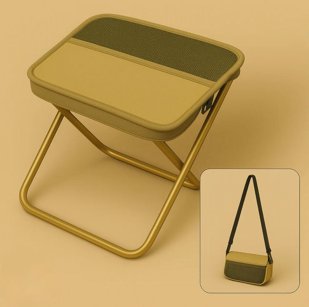 Portable Foldable Seat for On-the-Go Comfort