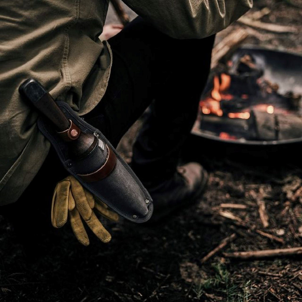 TrailForge Survival Knife With Pro Grip And Ergonomic Handle And Rugged Blade