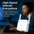 AeroLink Ultra Dual-Band WiFi Extender For Home Use And Garden