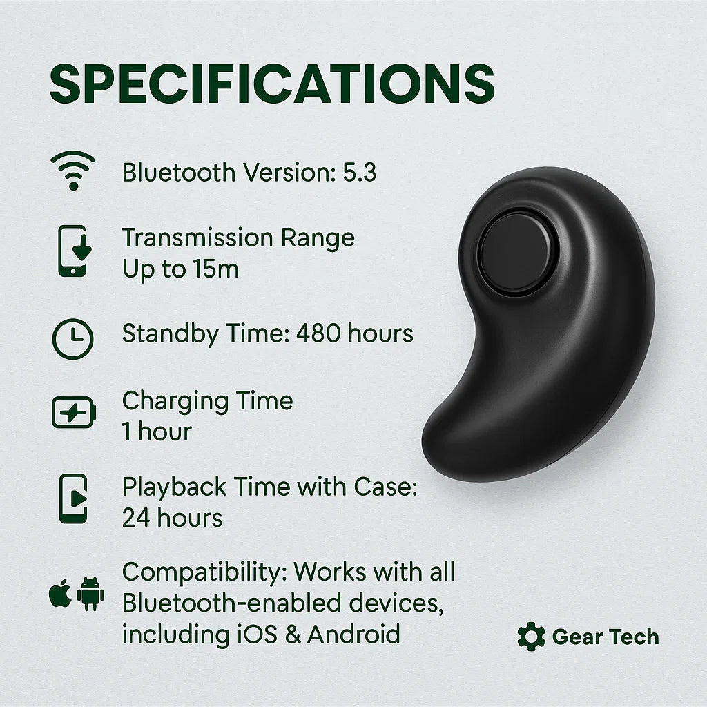 LumosRest Sleep Headphones Wireless Earbuds With Bluetooth 5.3 For All Night Comfort