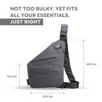 ZenGuard Let Crossbody Taske til Sikker Rejse