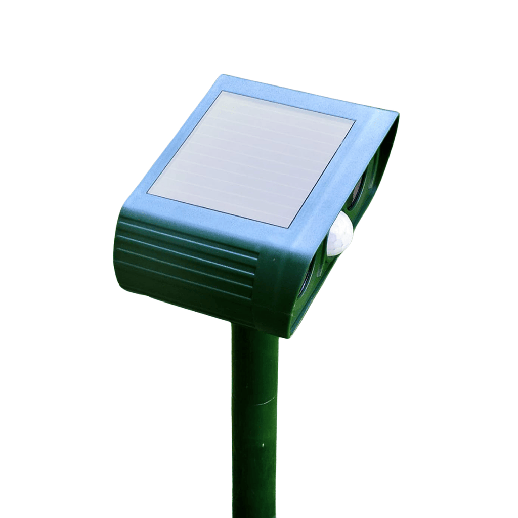 Dispositivo Solar de Disuasão para Cães com Sensor de Movimento para Jardins, Entradas e Espaços Exteriores
