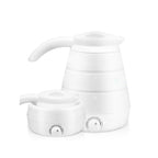 Bollitore da viaggio portatile in gel di silice con design pieghevole, presa universale per viaggiare comodamente