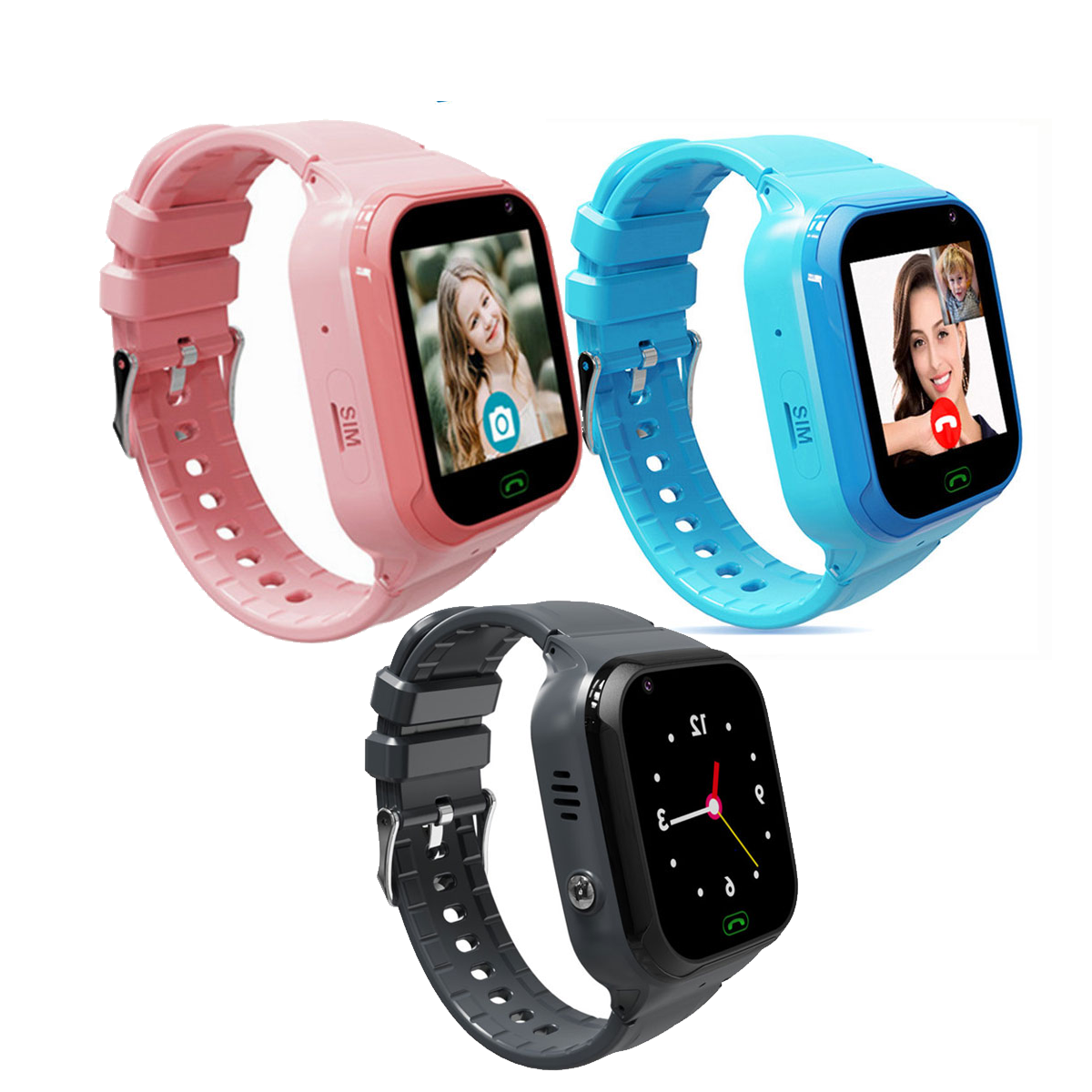 NovaTrack 儿童 GPS 手表，实时定位追踪
