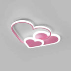 Stropní lampa PetalGlow Gentle Heart pro dětské pokoje