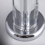 Lampe de table avec accent en cristal pour chambre et salons