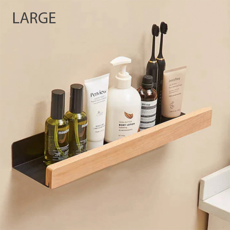 AerisZen Slim Wandregale für minimalistische Badezimmerorganisation