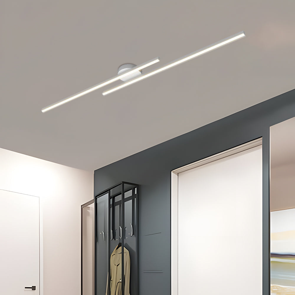 Minimalist Aluminum LED Ceiling Light By LumenVale For Living Rooms Design