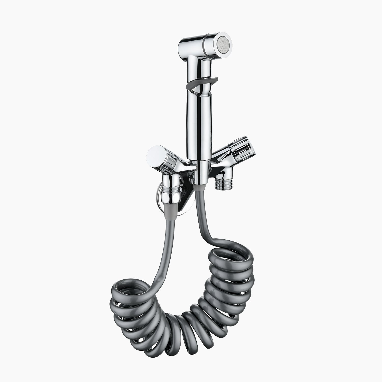 Robinet cu pulverizator bidet pentru baie Easy Home cu supapă unghiulară