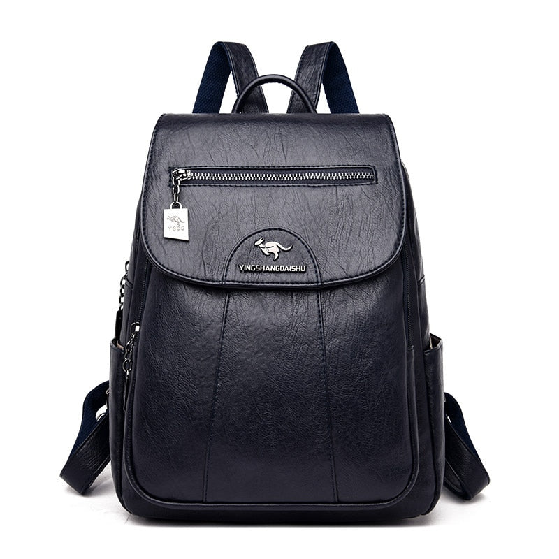 Mochila Isolde em Pele para Mulher Elegância Diária