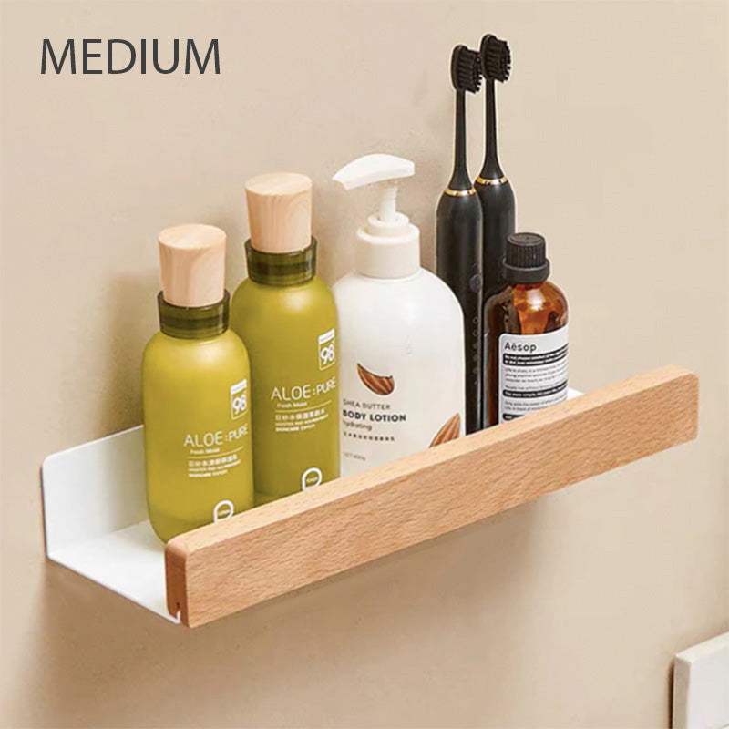 AerisZen Slim Wandregale für minimalistische Badezimmerorganisation