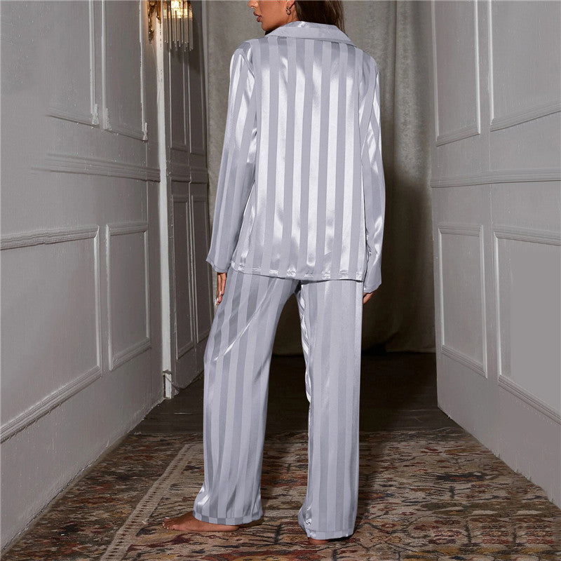 Conjunto de Roupa de Dormir de Seda Lyra Para Mulheres Coleção de Pijamas de Luxo