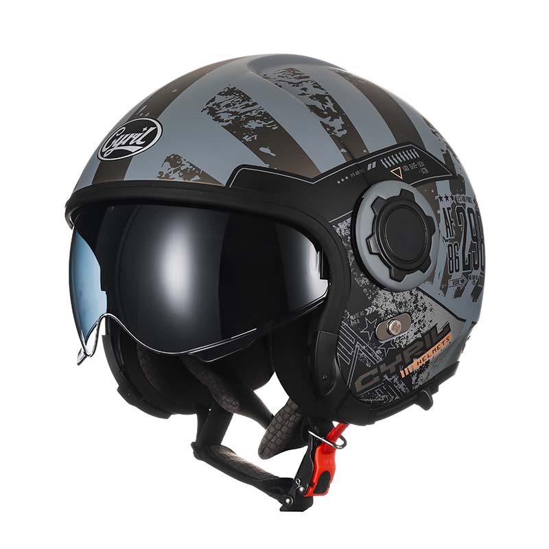 AstraGuard Modular Helmet With Dual Visor And DOT ECE Certification