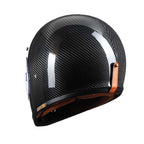 F380VB カーボンファイバー フルフェイスヘルメット DOT ECE認証済み