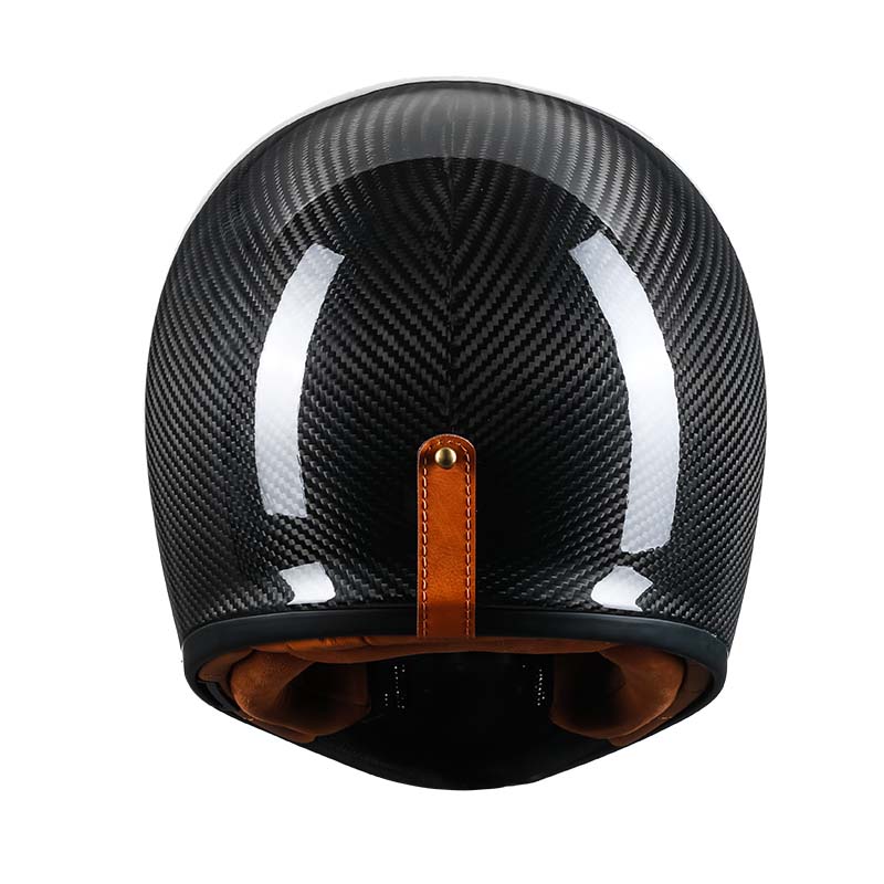 F380VB カーボンファイバー フルフェイスヘルメット DOT ECE認証済み