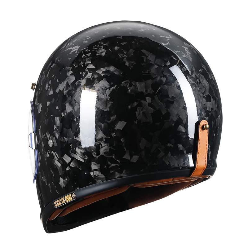Casco Integrale in Fibra di Carbonio per Motociclisti, Omologato DOT ed ECE