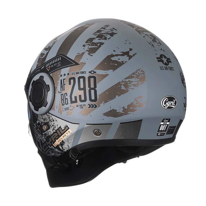 AstraGuard Modular Helmet With Dual Visor And DOT ECE Certification