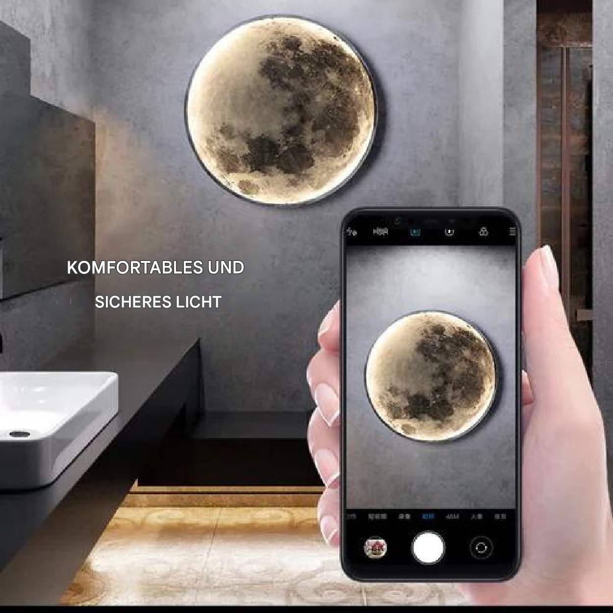 Noctara Moon Atmosphere Lamp Dimmable Ambient Lighting For Living Room And Bedroom