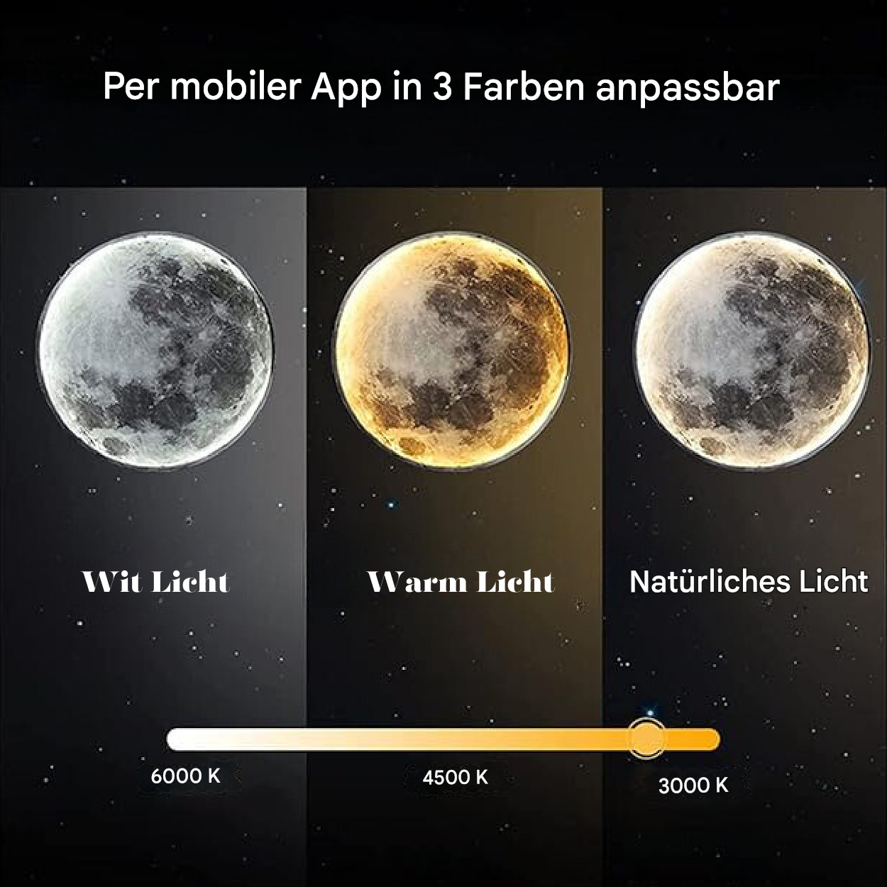 Noctara Moon Atmosphere Lamp Dimmable Ambient Lighting For Living Room And Bedroom