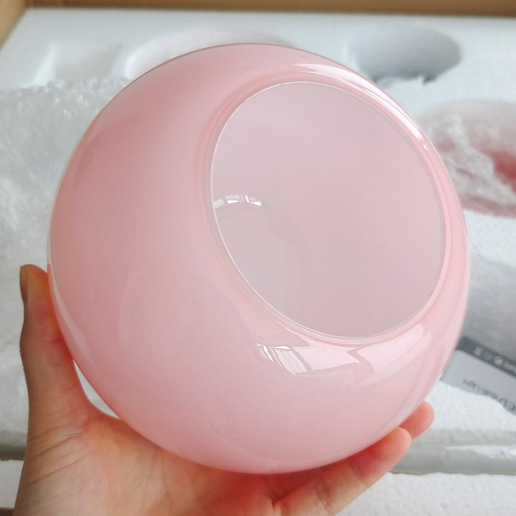 Alora Marshmallow Glam Lustr S Bledě Růžovým Sklem